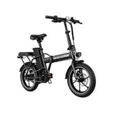 W2B Folding Electric Scooter with 350W High Speed Motor, 36V 8AH Battery, 40 KM/H Speed, 35 KM Range, Dual Disk Brakes, Carbon Alloy Frame, 16-Inch Tires, Front Suspension Fork, Portable Electric Scooter with Dual Seat